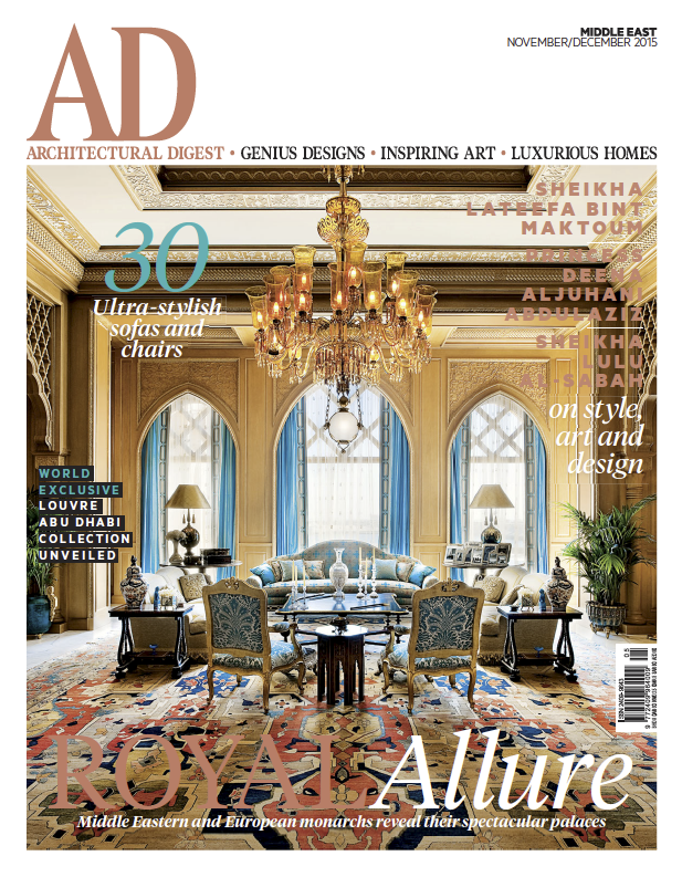 ARCHITECTURAL DIGEST MIDDLE EAST NOVEMBER 2015 Andrew Beasley