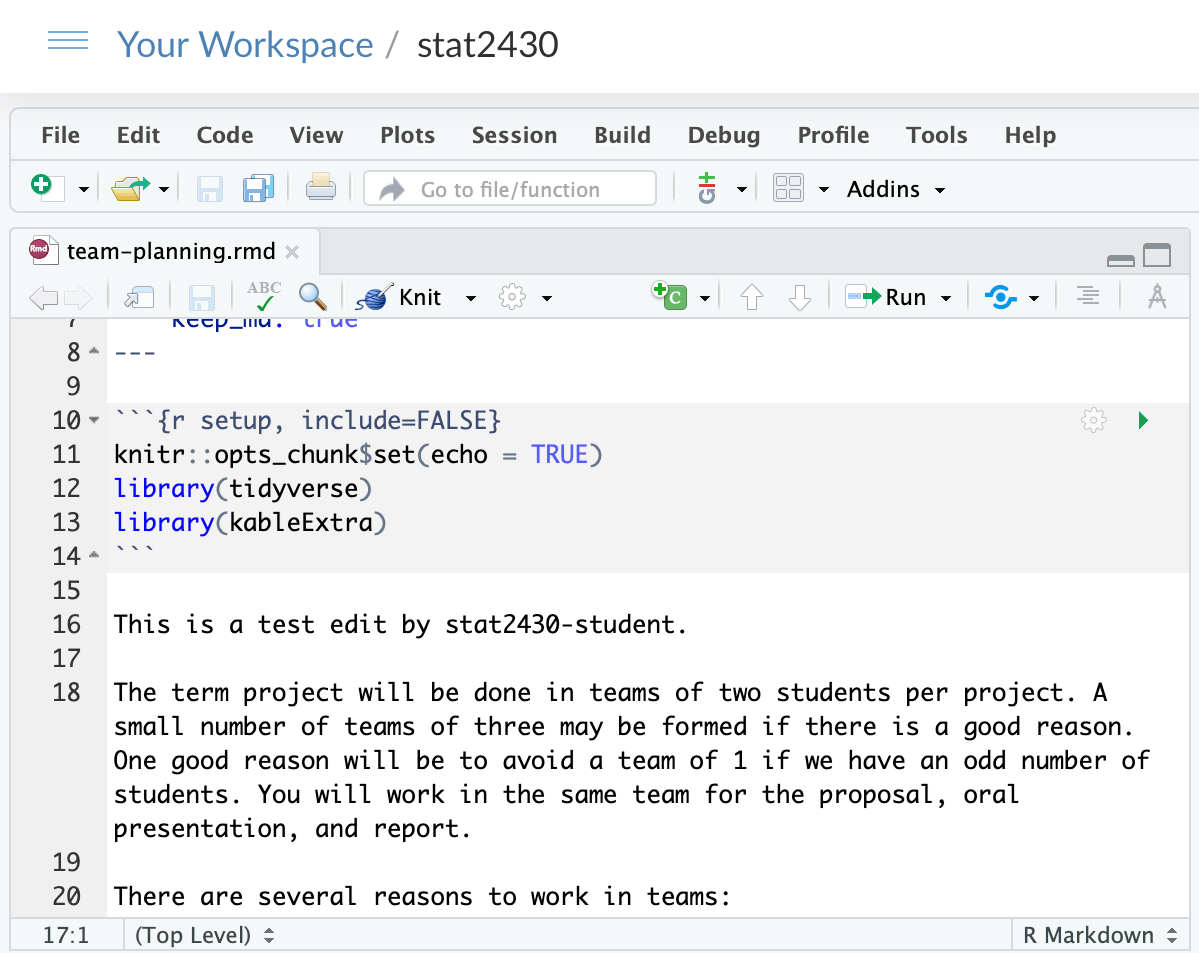 dataviz Collaboration with GitHub