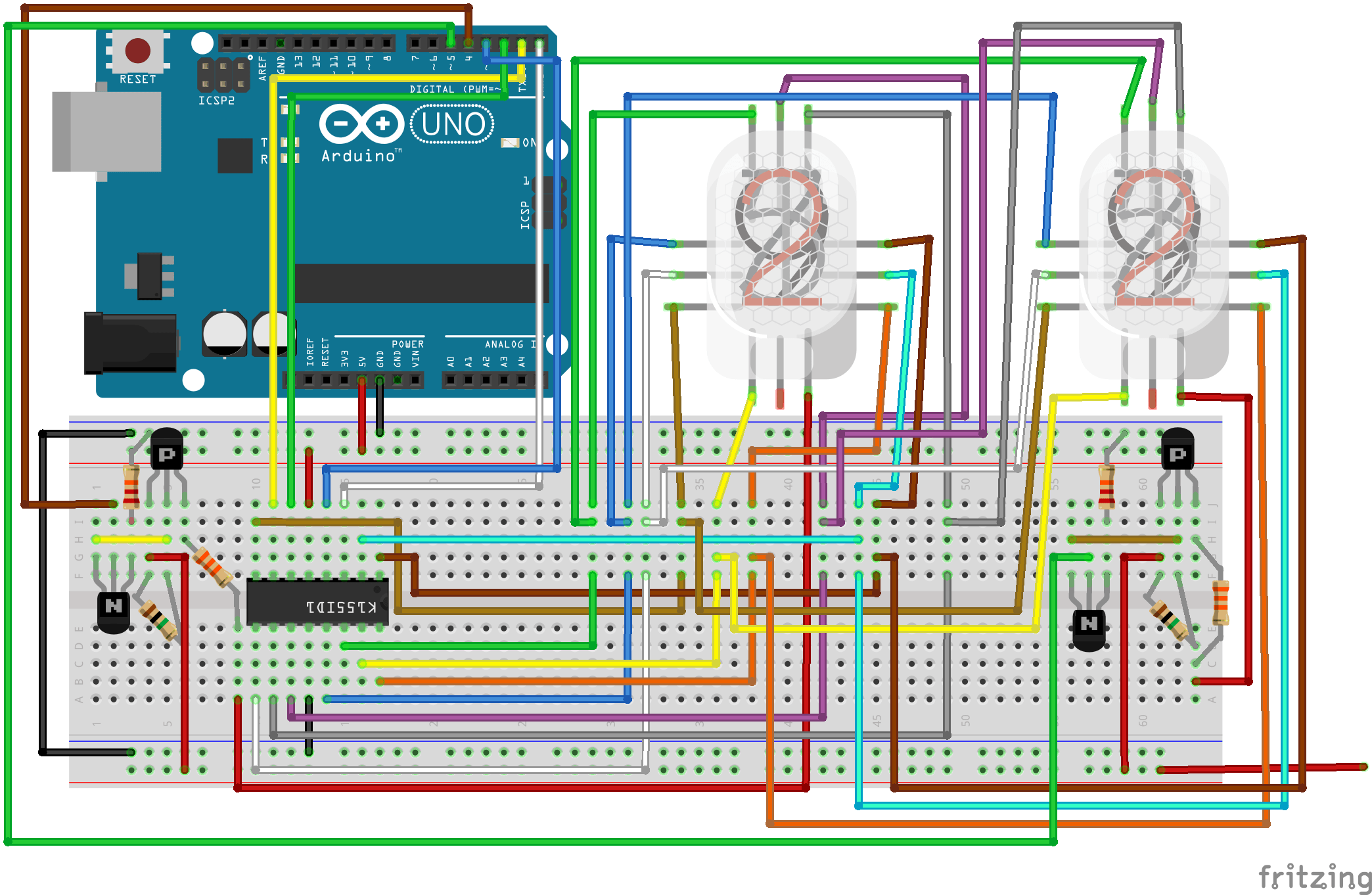 Nixie Power Supply with 5V USB inputBot Blog