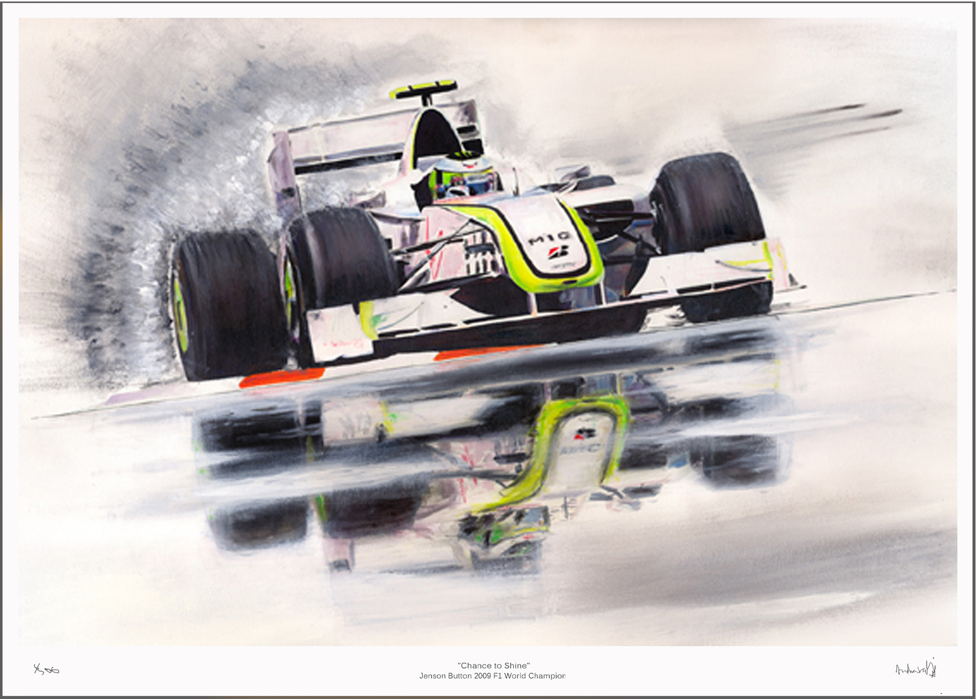 F1 Prints Gallery, Formula One Gallery Page of Motorsport Artist Andrew