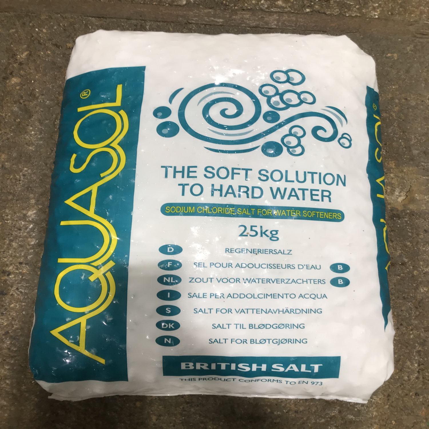 Aquasol Salt Tablets 25kg Andrew & Co. Ltd