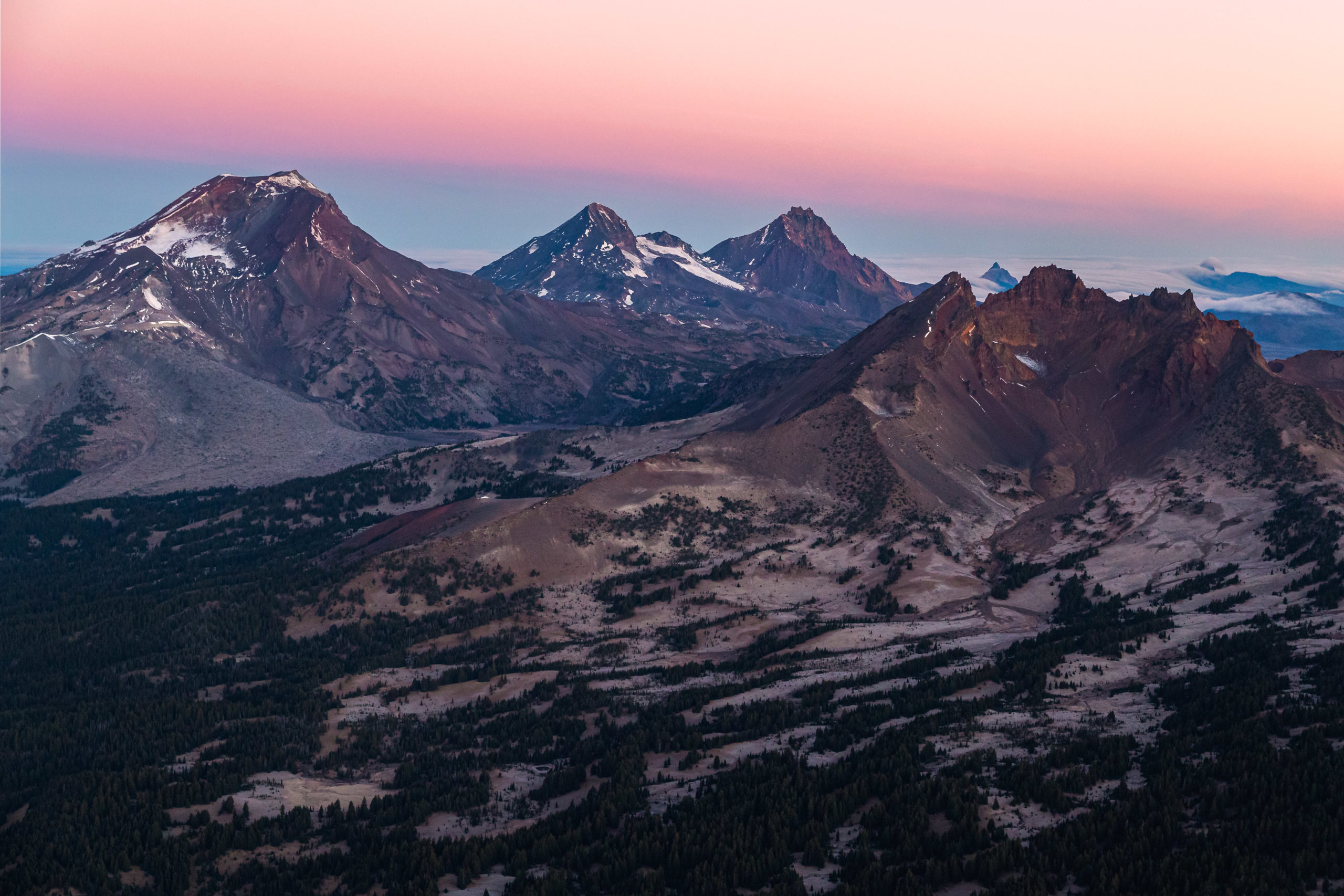 Central Oregon Mountains Aerial Photography Andrew Studer