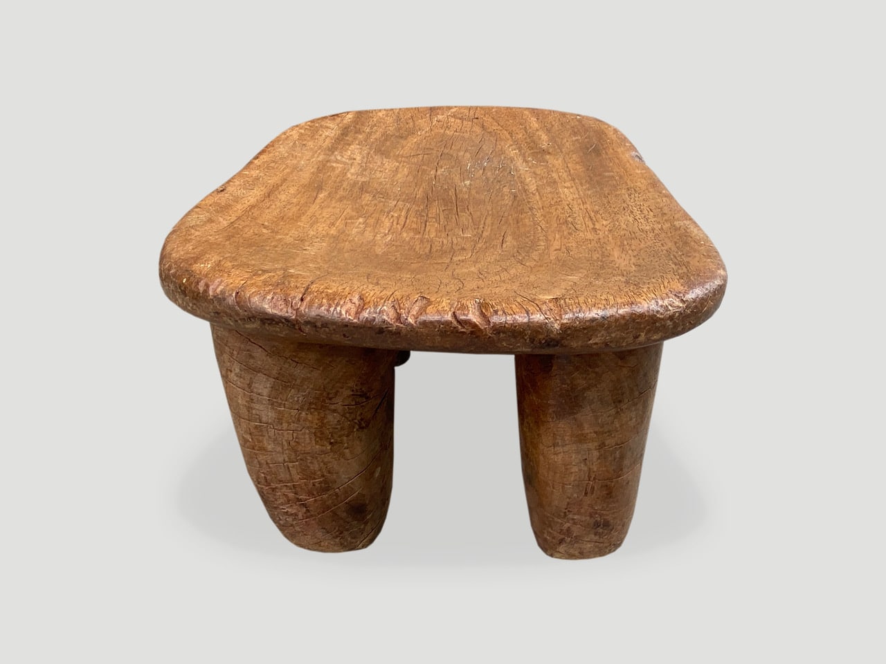 Antique African Stool 60LF Andrianna Shamaris