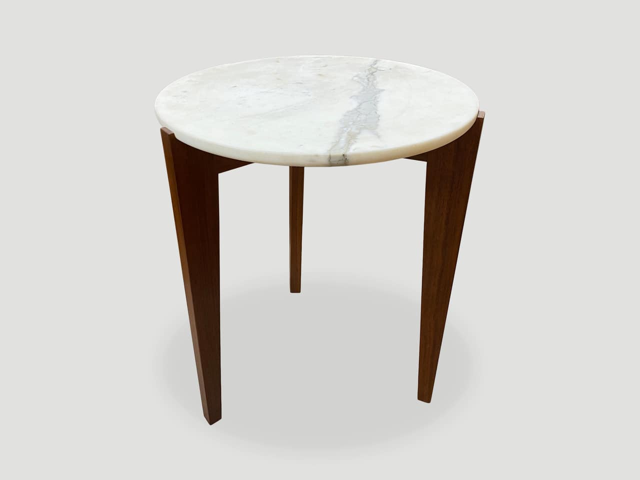 Italian Marble Side Table 38MT Andrianna Shamaris