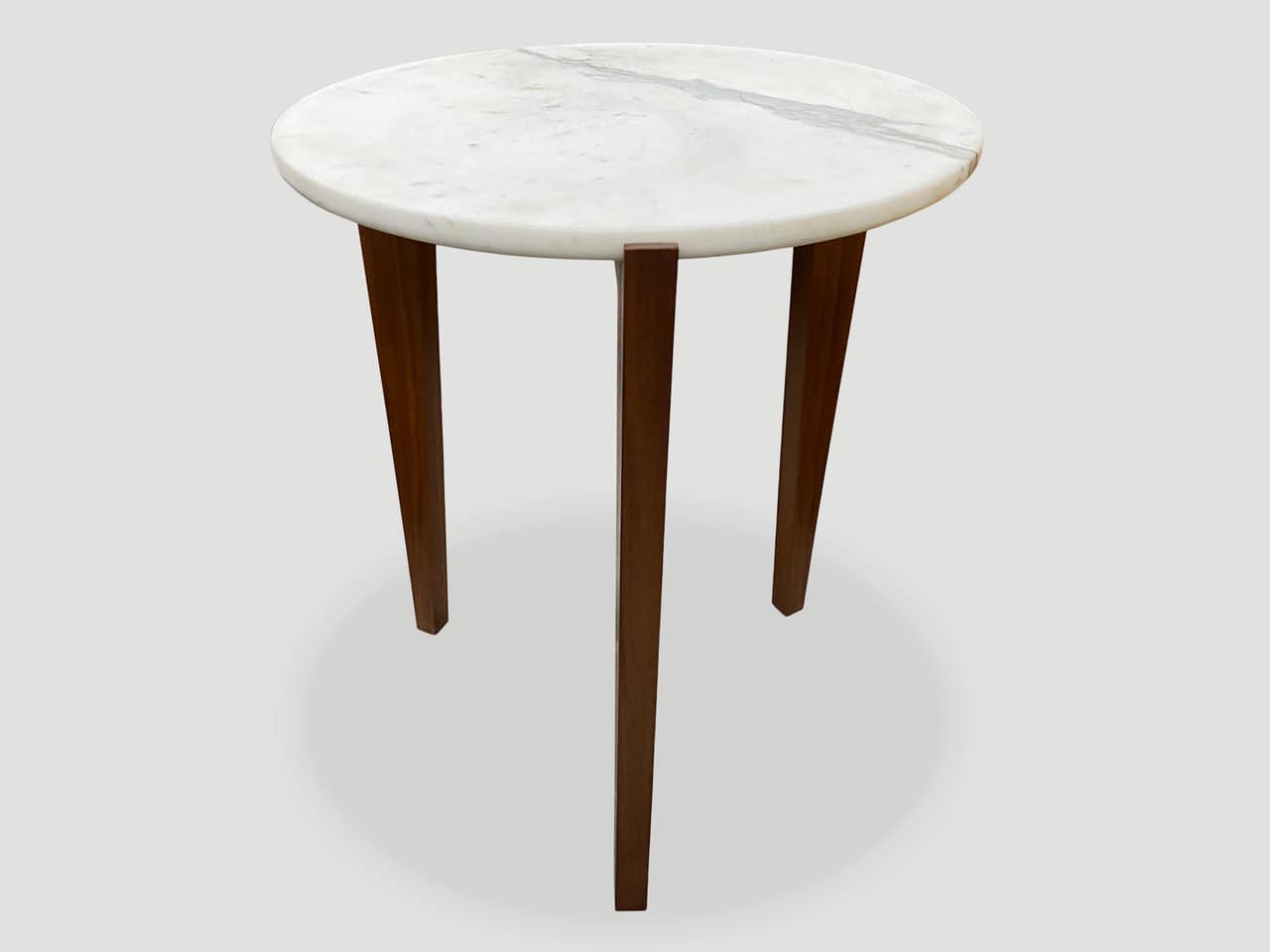 Italian Marble Side Table 38MT Andrianna Shamaris