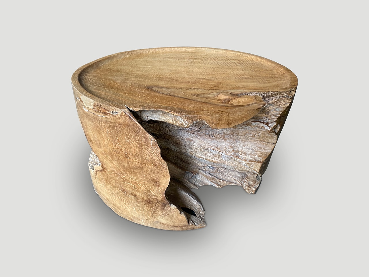 Impressive Tray Style Sculptural Coffee Table 09M Andrianna Shamaris