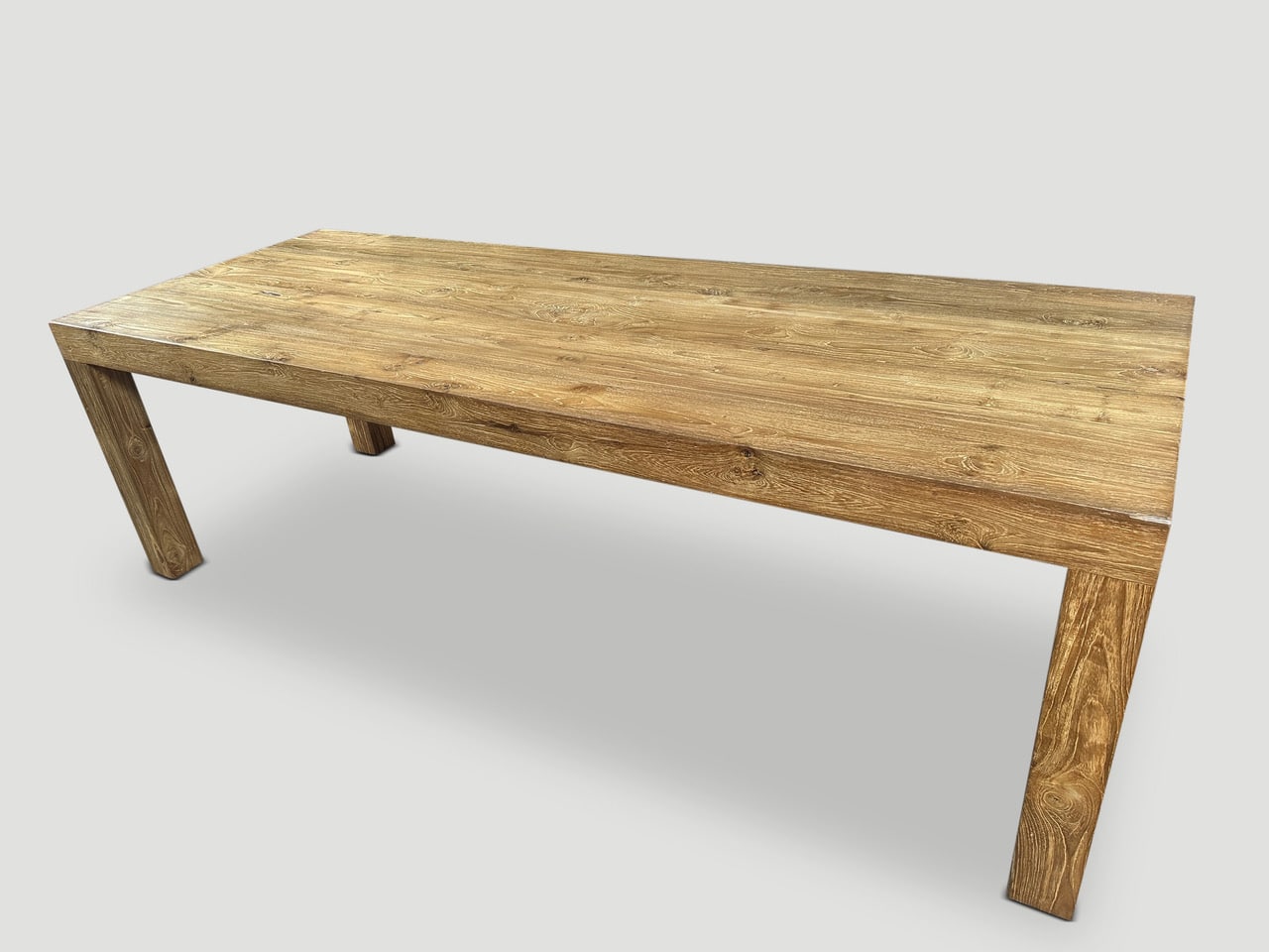 Modern Teak Wood Dining Table 165A Andrianna Shamaris