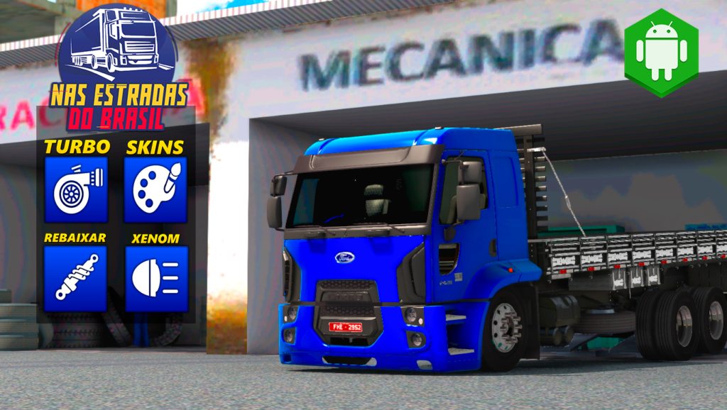 LANÇAMENTO! Novo Jogo De Caminhões Brasileiros com Oficina Para Celular