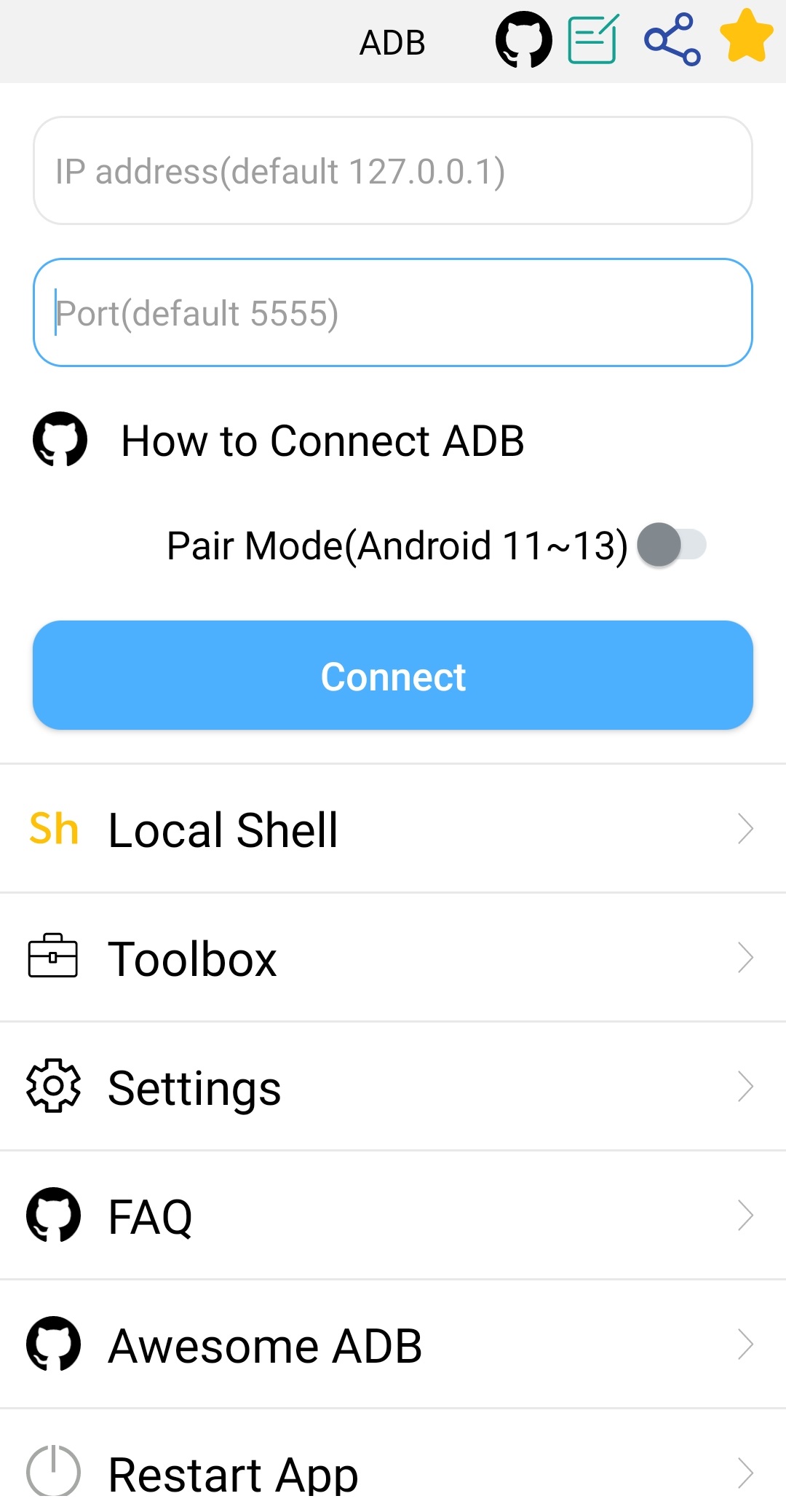 Скачать ADB Shell Debug Toolbox V3.6.6 (Мод, Premium Unlocked) на андроид
