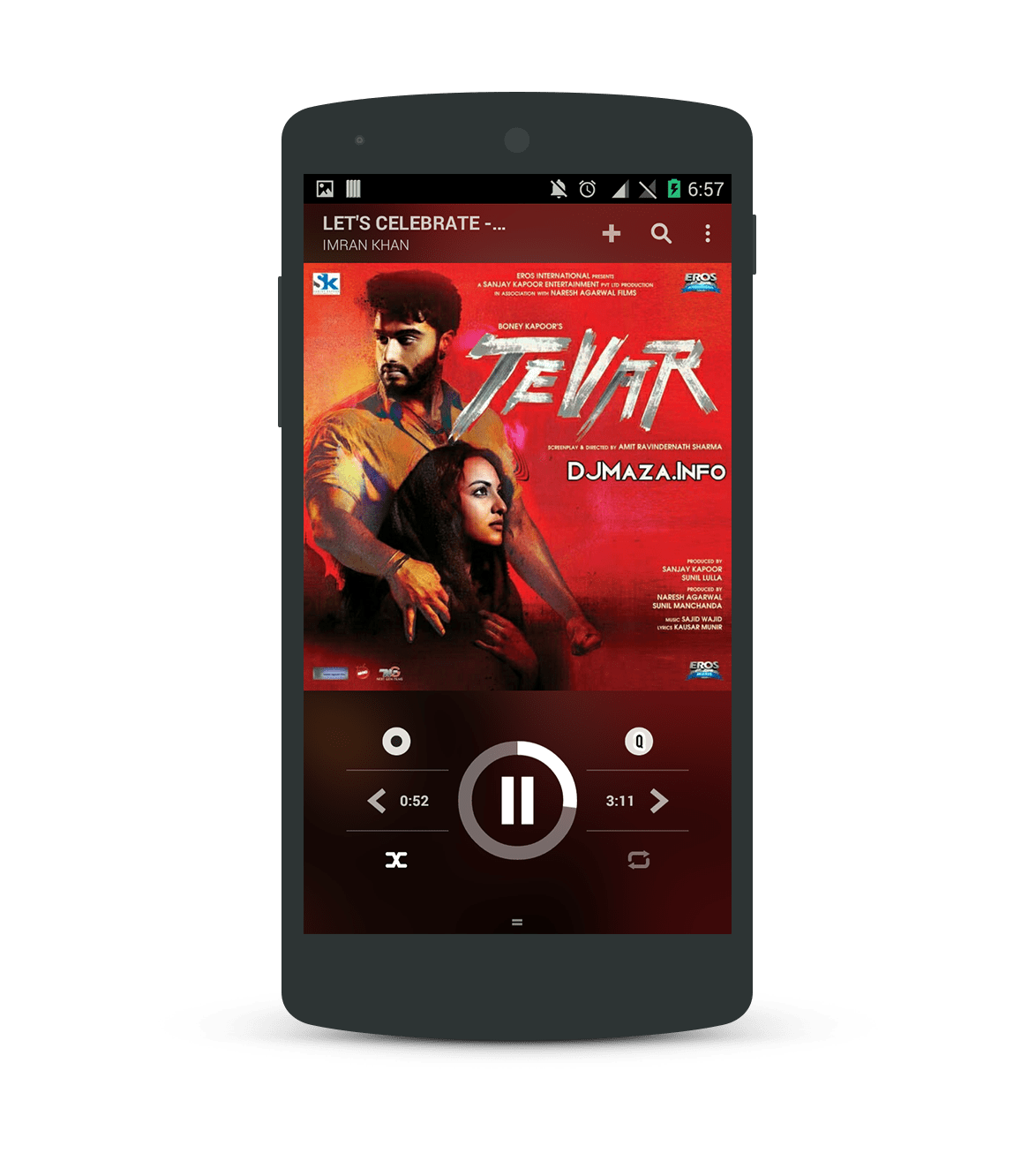 DARK MATERIAL MUSIC Un lecteur audio de toute beauté AndroidFrance