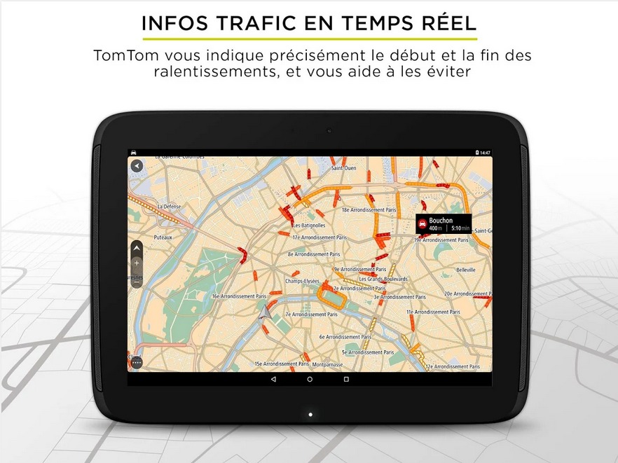 TomTom lance son application Android gratuite (mais payante) Android