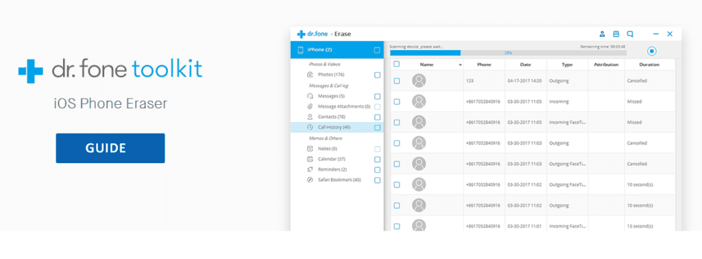 iOS Data Eraser Erase Everything from iPhone/iPad/iPod Touch Easily