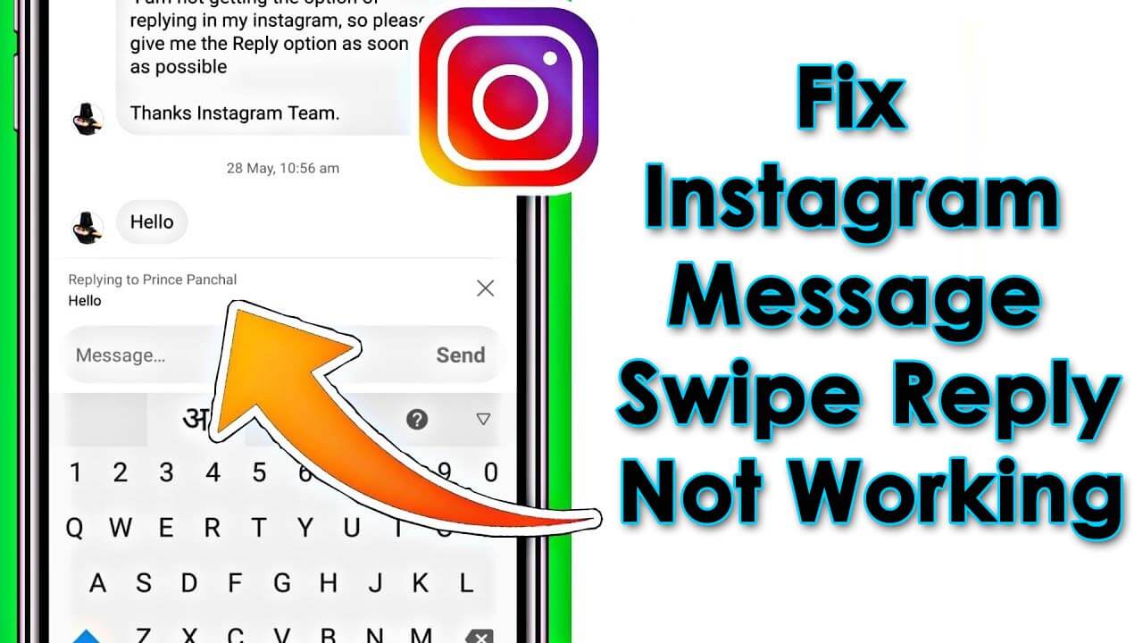 [10 Ways] Fix Instagram Message Swipe Reply Not Working Android