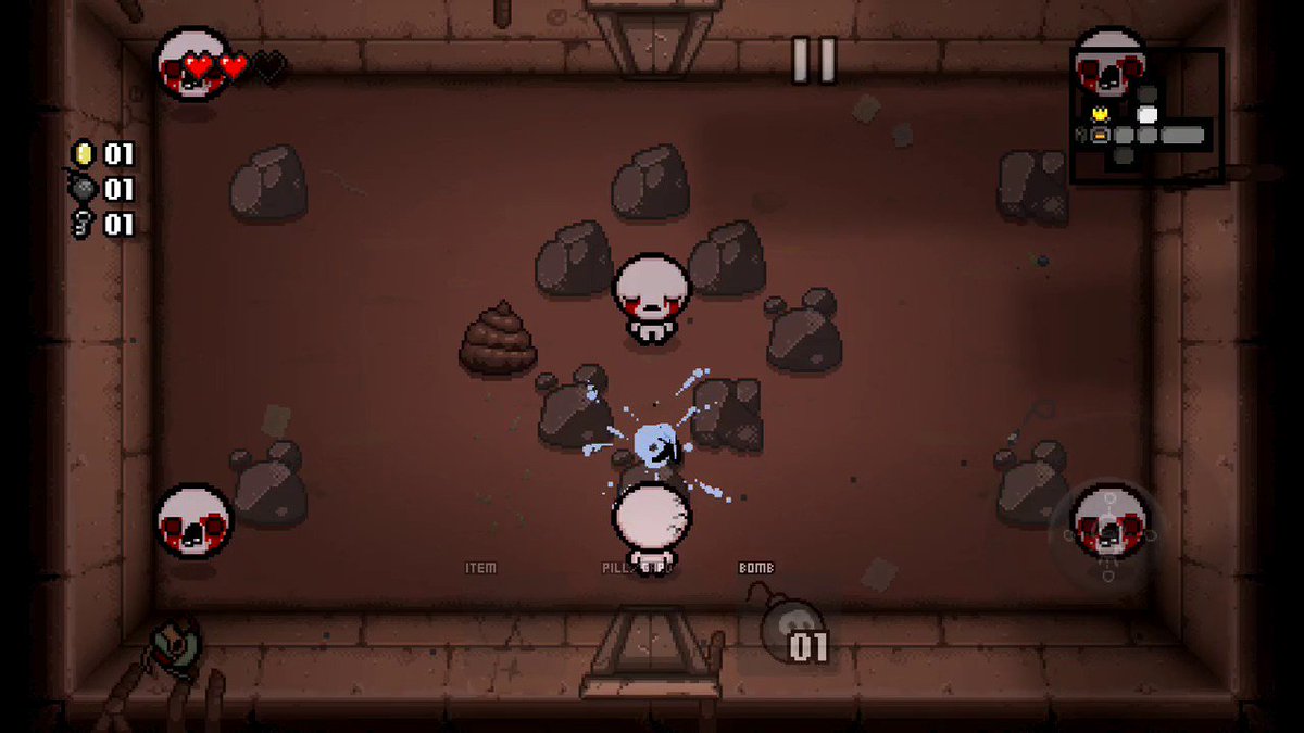Скачать игру The Binding of Isaac Rebirth на Андроид