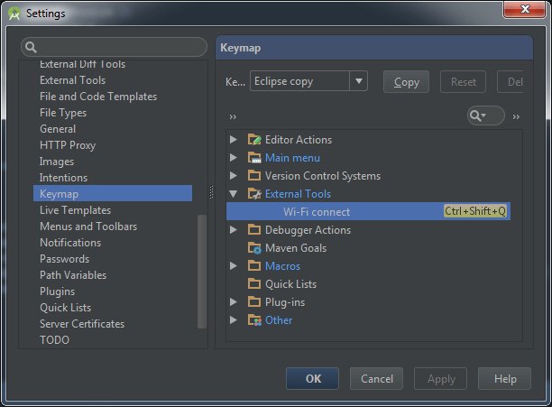 Запуск сторонних программ в Android Studio Android Tools