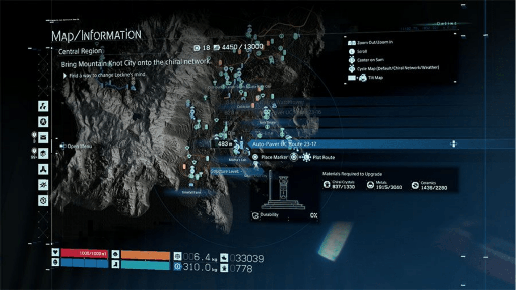 Death Stranding Fast Travel How to unlock the Fragile Jump?