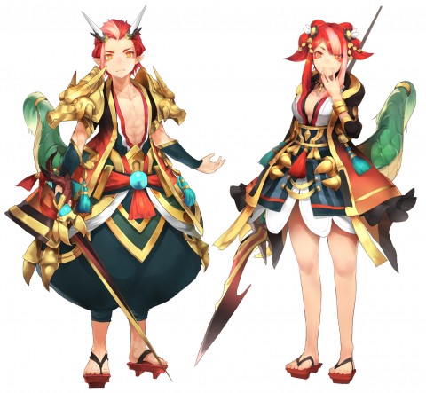 伝説の種族「龍人ガチャ」登場！ | ｾﾚｽｱﾙｶ 開発・運営ブログ