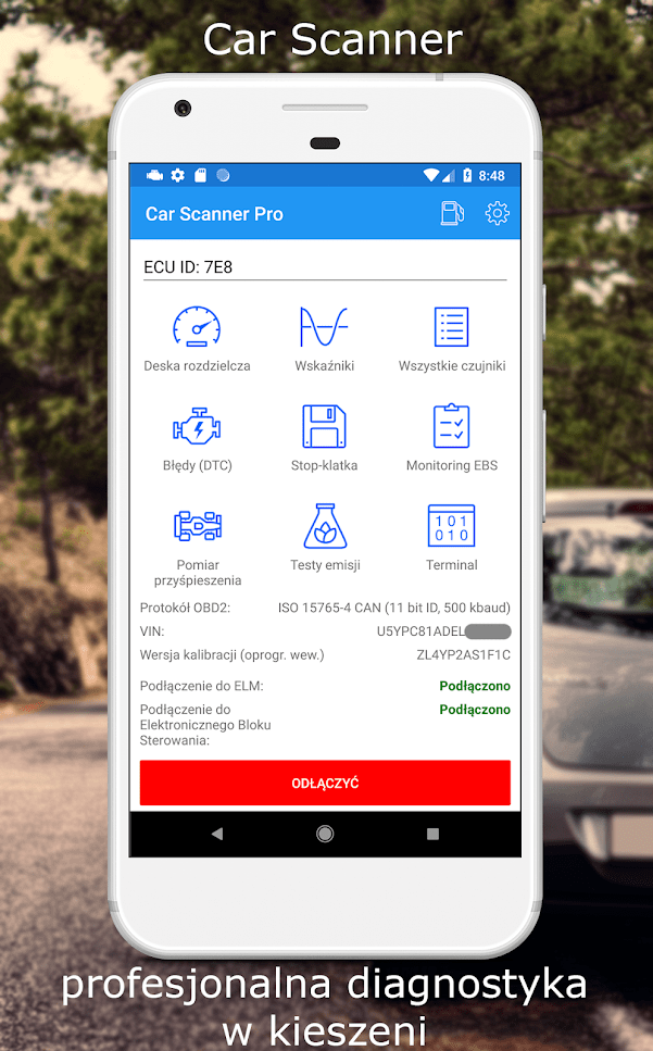 Car Scanner ELM OBD2 dla Huawei do pobrania APPS