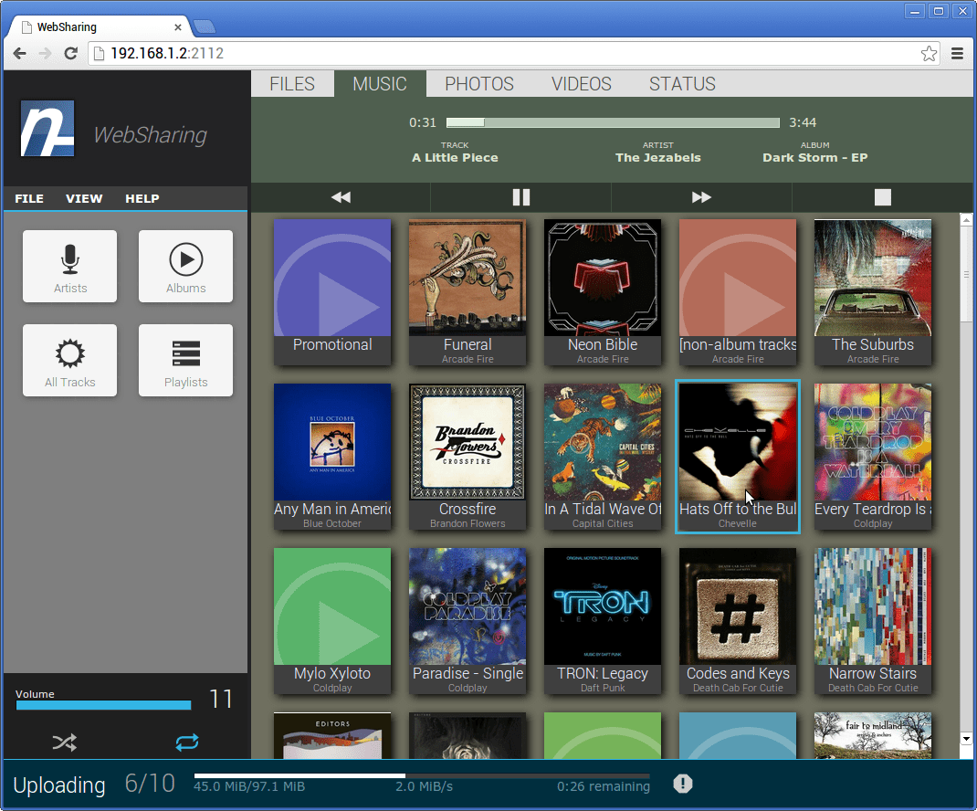 [APP] WebSharing 2.0 view/transfer files/me… Android Development and