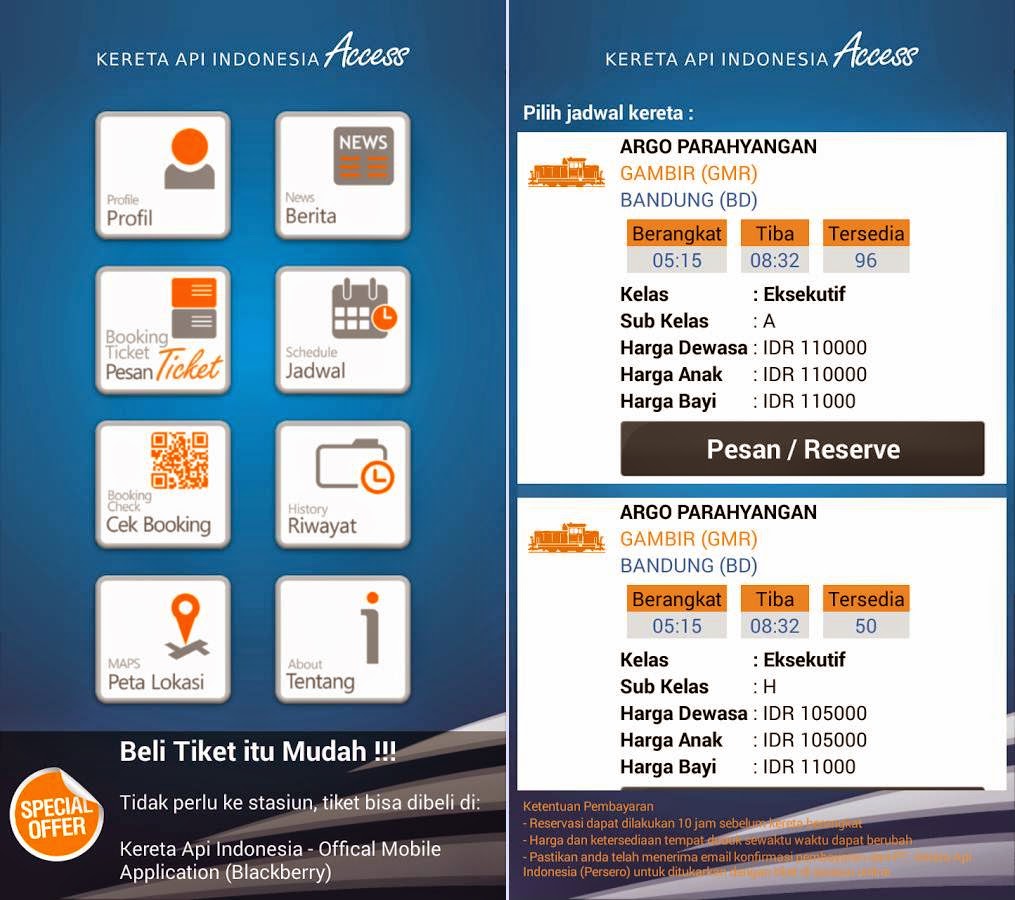√ Download KAI Access .APK Aplikasi Pemesanan Tiket