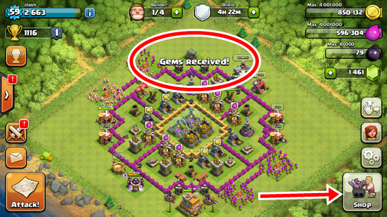 √ Cara GRATIS Mendapatkan Gems Clash of Clans (COC) Terbaru
