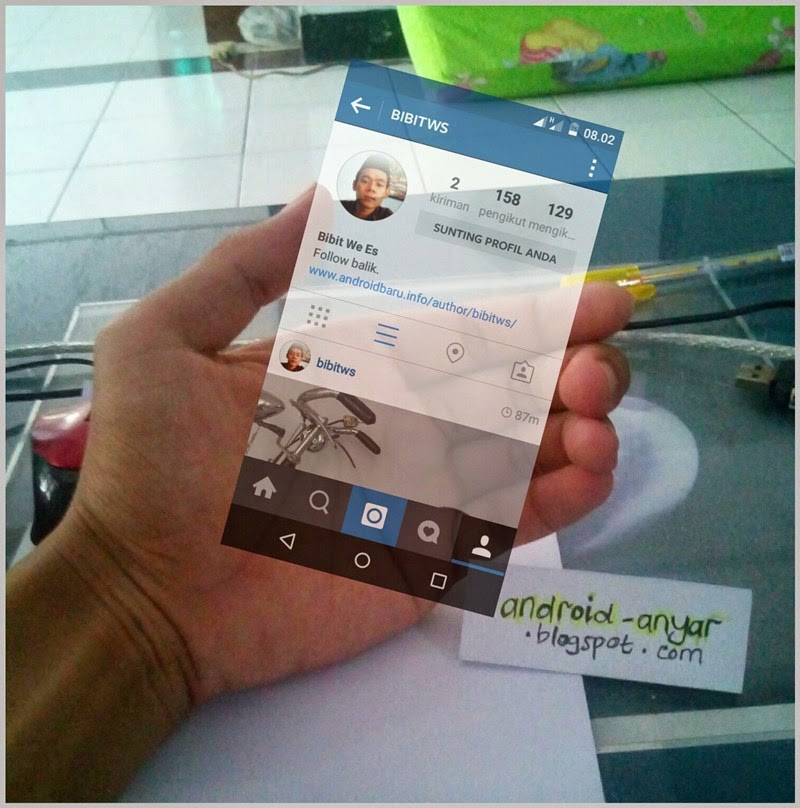 √ Cara Mudah Membuat Foto Instagram in Hand dengan PicsArt