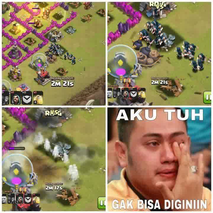 √ DP BBM Meme COC Lucu Unik dan Gokil Terbaru