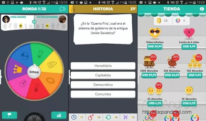 Preguntados (Sin publicidad) apk v3.68.1 Full Mod (MEGA)
