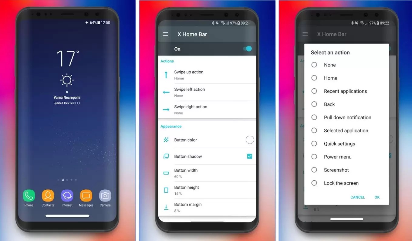 X Home Bar apk v1.3.0 Android Full (MEGA)