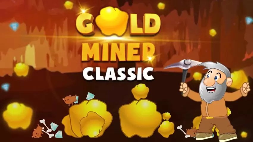Gold Miner Classic Gold Rush apk v2.5.16 Full Mod (MEGA)
