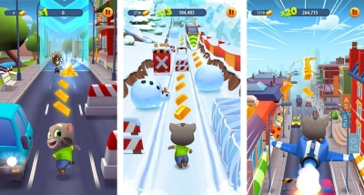 Talking Tom Gold Run Unlimited Android Apk Mods