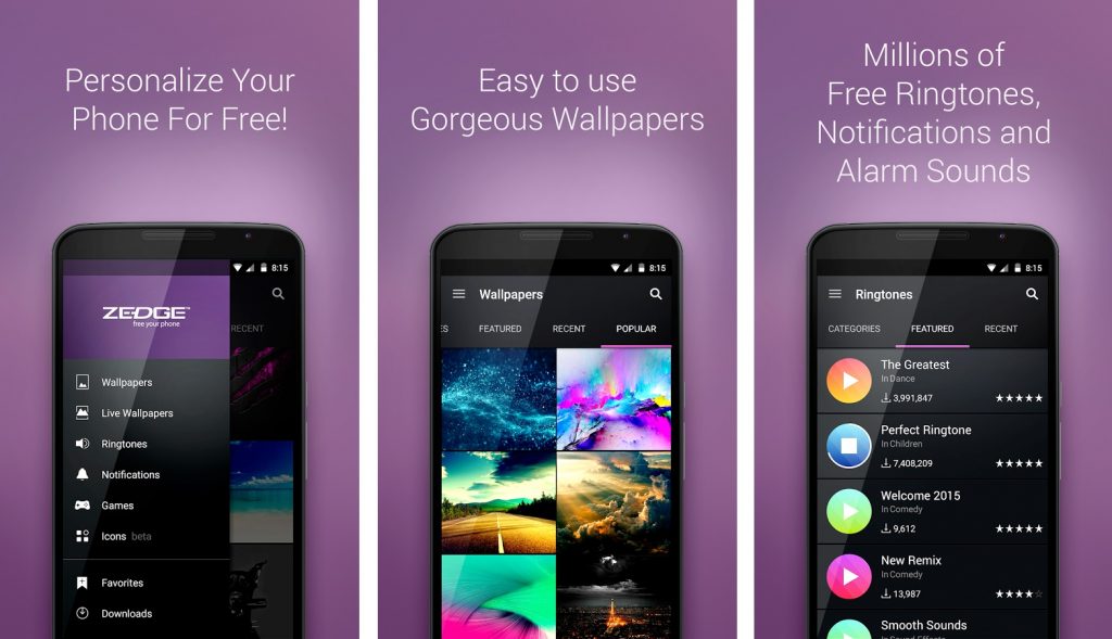 ZEDGE Ringtones & Wallpapers No Ads Android Apk Mods