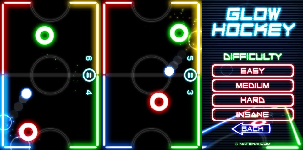 Glow Hockey Apk Mod No Ads Android Apk Mods