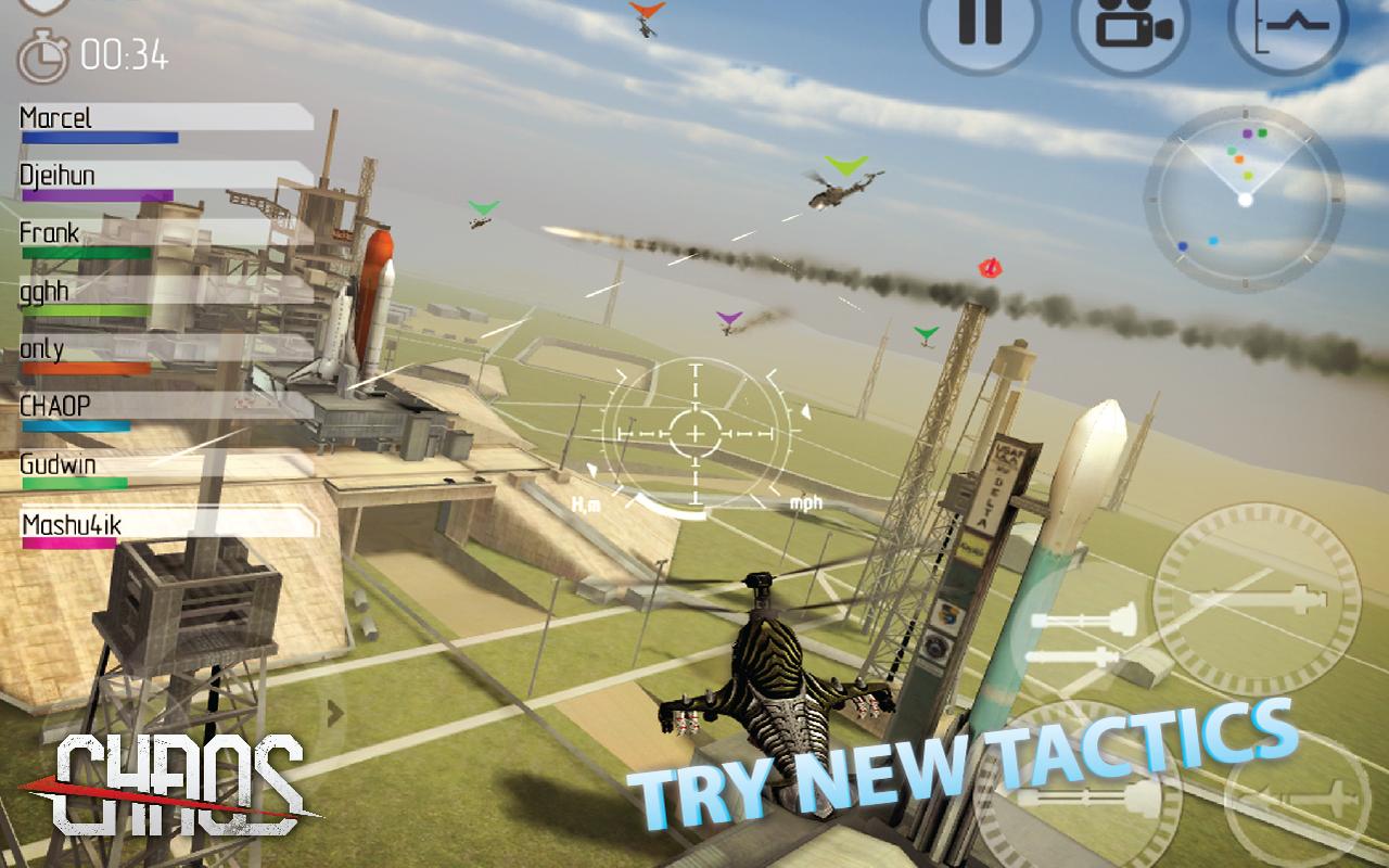 CHAOS Combat Helicopter 3D Mod Android Apk Mods