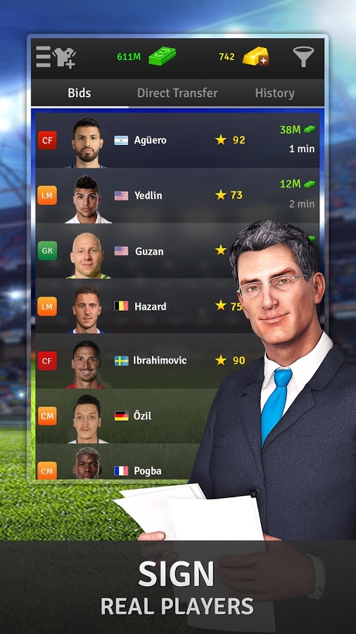 Golden Manager Football Game Unlocked Android Apk Mods