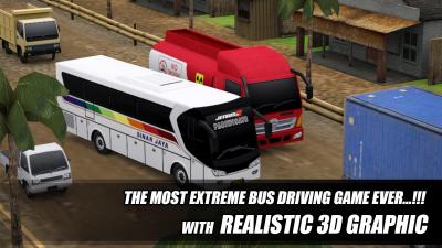 Telolet Bus Driving 3D Mod Unlock All Android Apk Mods