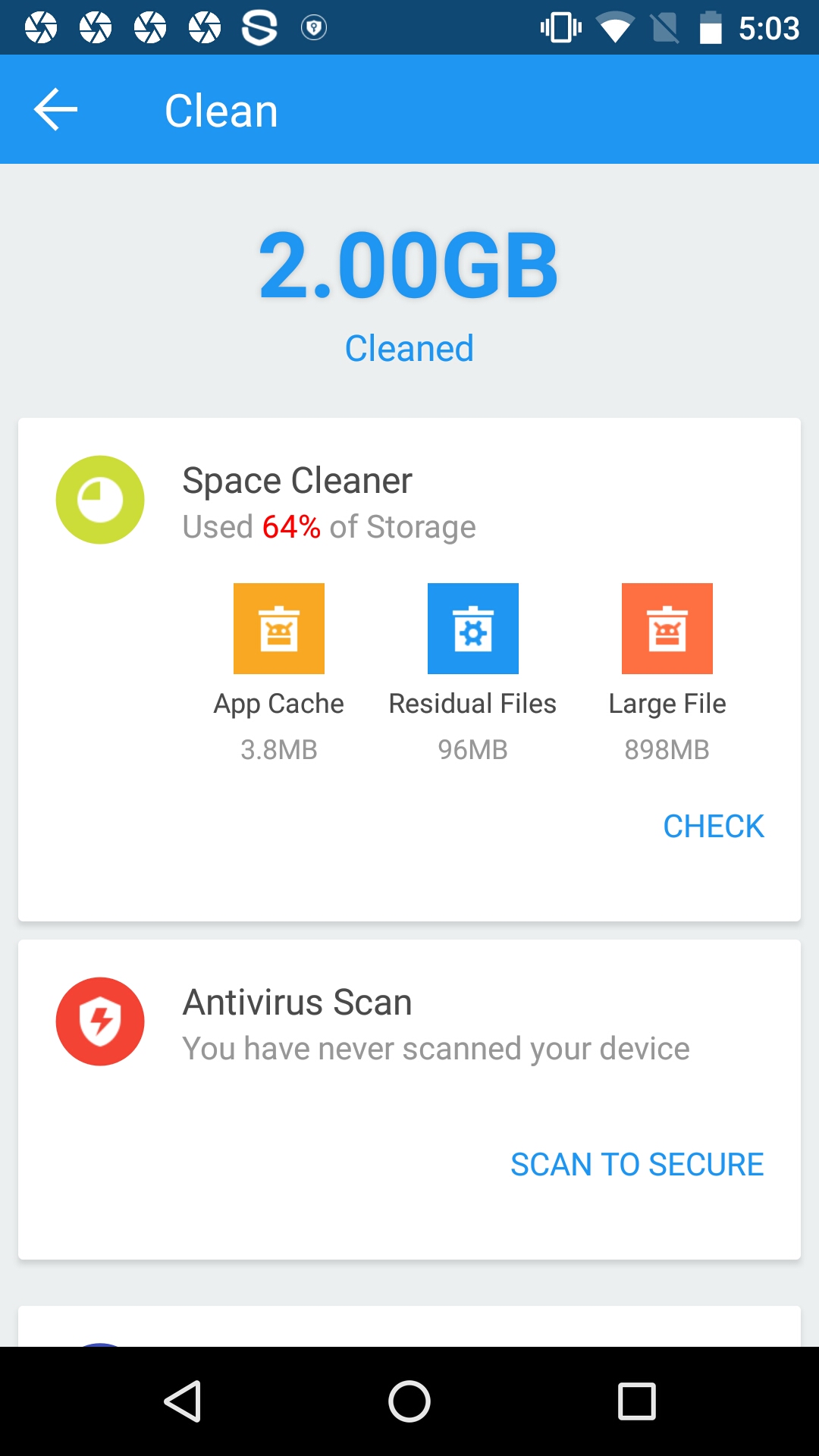 360 Security Lite 1.7.0.3228 APK for Android Download