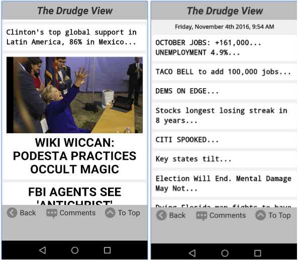 7 Best Drudge report apps for Android Androidappsforme find and