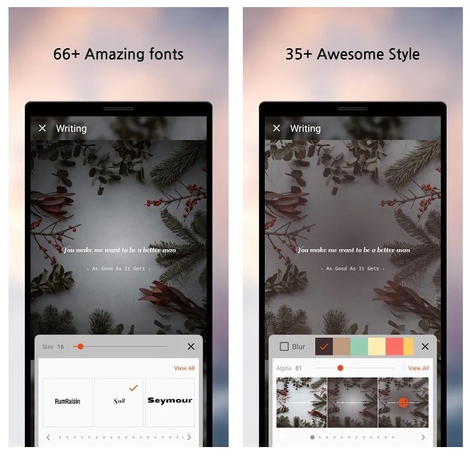 15 Best Quotes creator apps for Android Androidappsforme find and