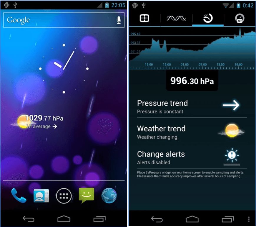 11 Best barometric pressure apps for Android Androidappsforme find