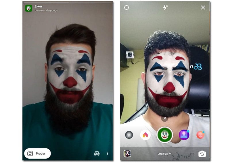 Do you want to the Joker? So you can use your filter in your