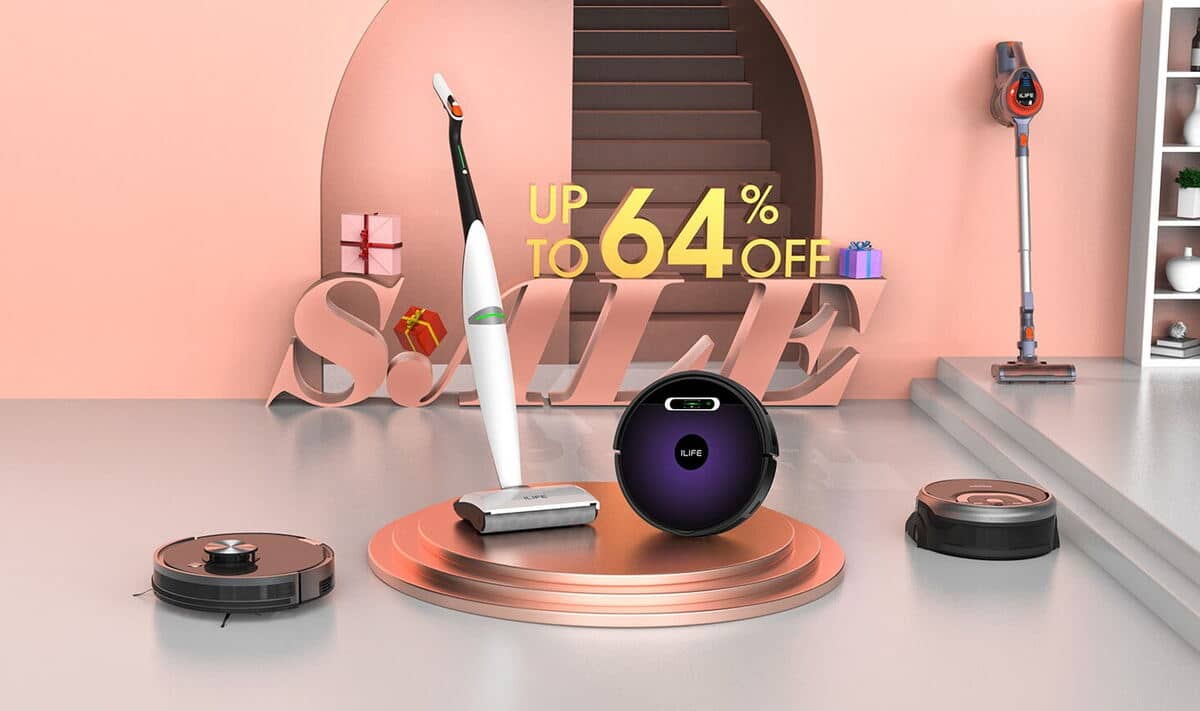 ILIFE L100 y V3s Pro, dos robots de limpieza en gran promoción