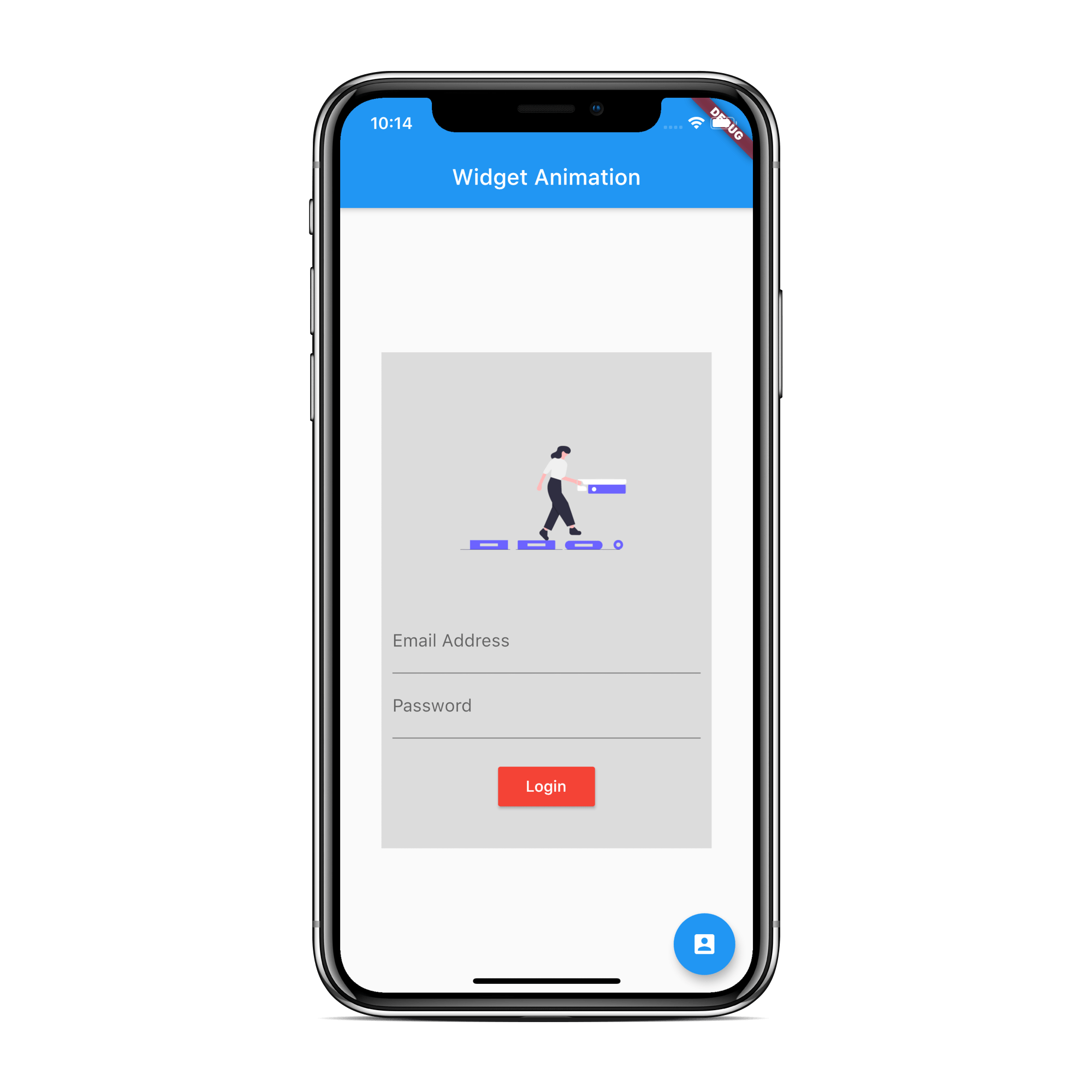 Flutter Animation Widget Tutorial for Beginners AndroidCoding.in