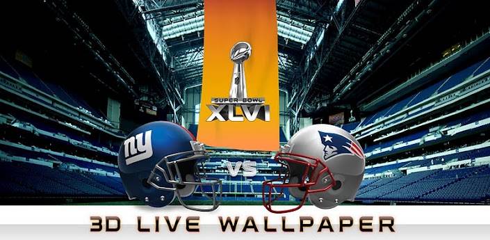 NFL Super Bowl 3D Live Wallpaper — Get it before the big game Android