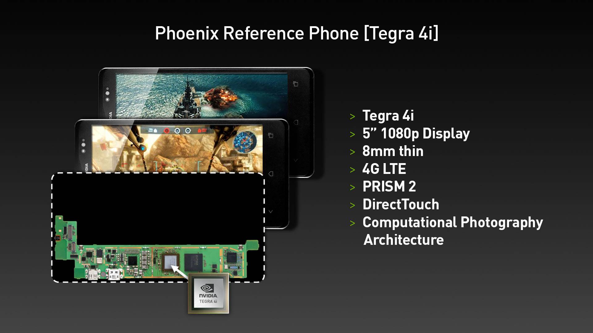 NVIDIA Phoenix smartphone platform revealed with Tegra 4i