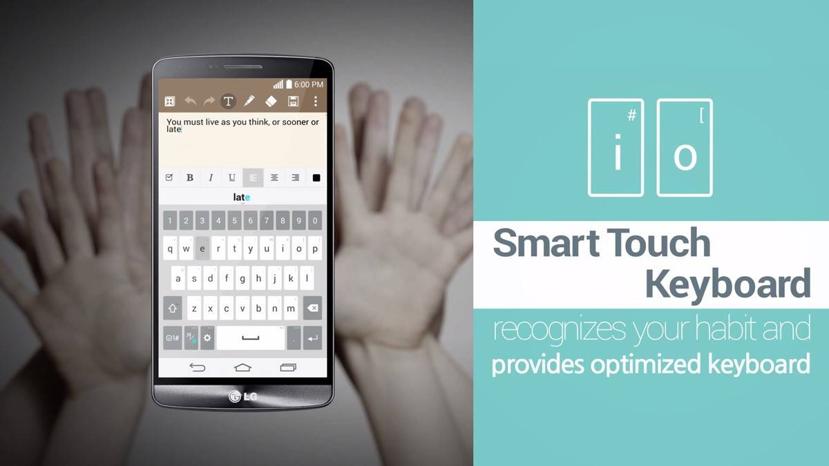 LG G3 Smart Keyboard update enhances typing experience Android Community