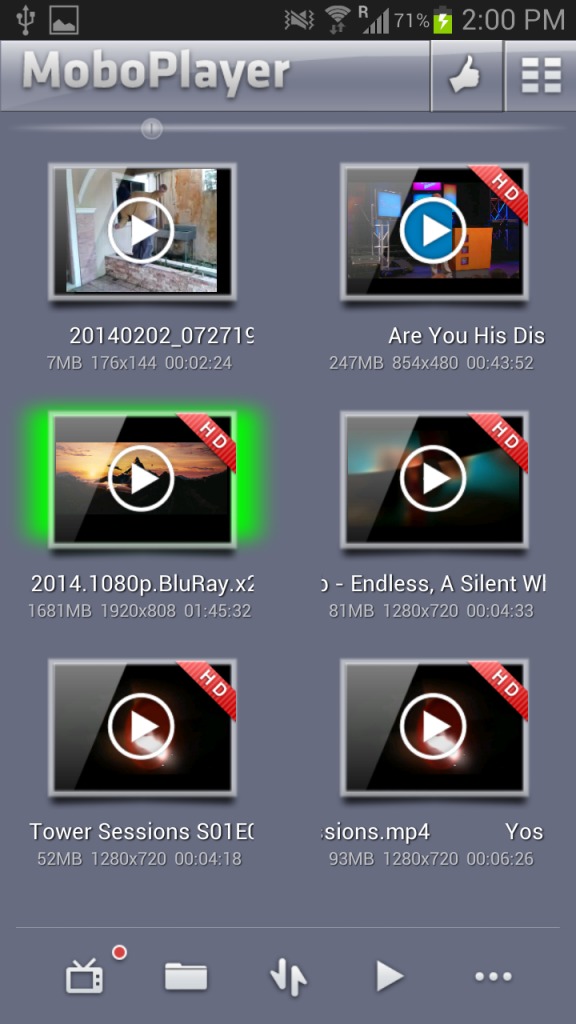 5 free HD video players for Android you should try Android Community