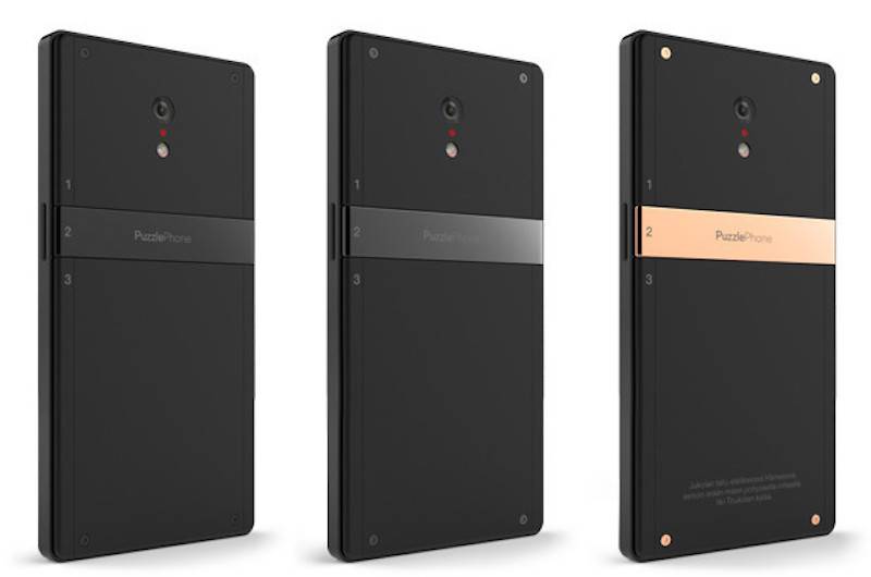PuzzlePhone modular smartphone now on Indiegogo, due Sept 2016