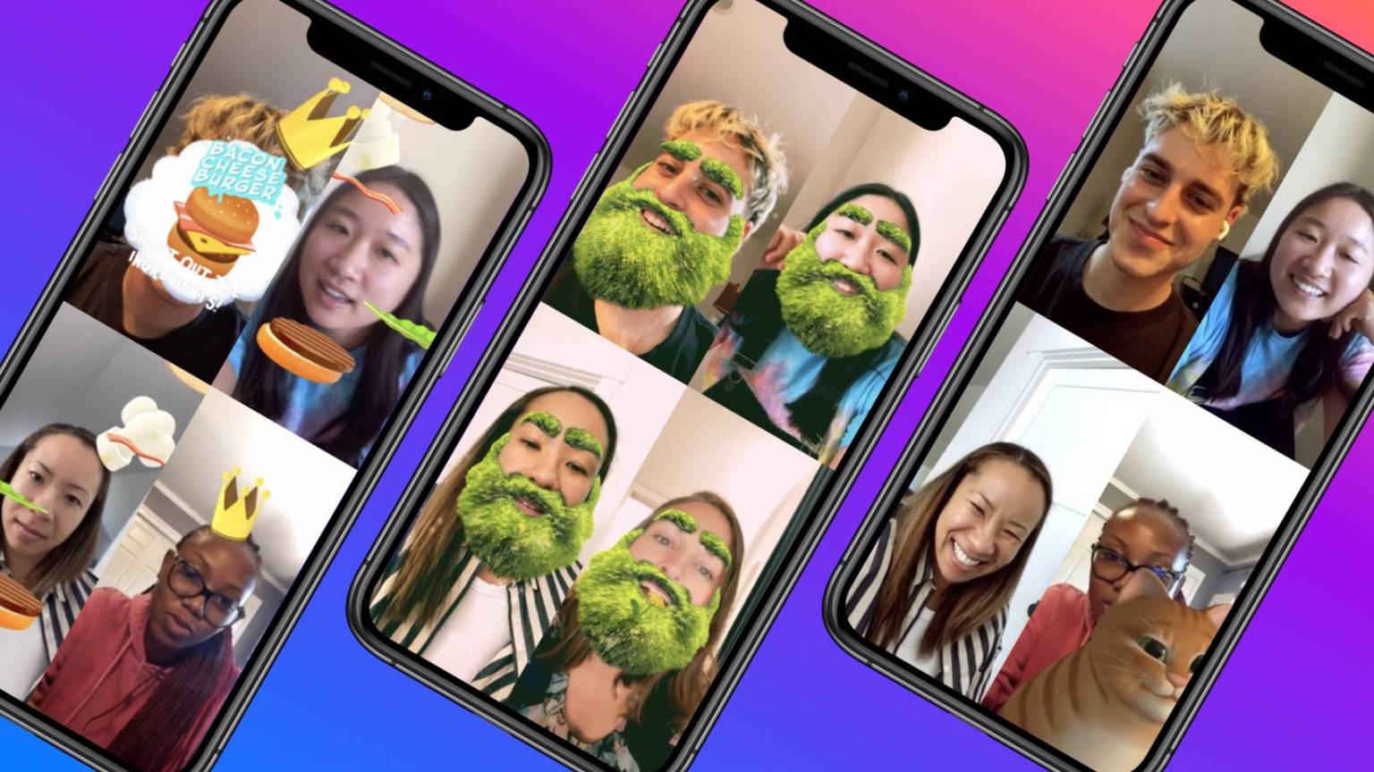 Facebook brings Group Effects to Messenger video calls Android Community
