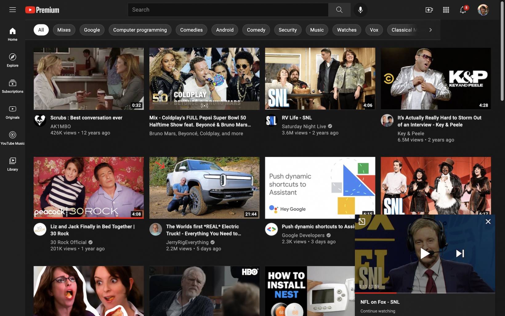 gets “continue watching” feature on miniplayer Android